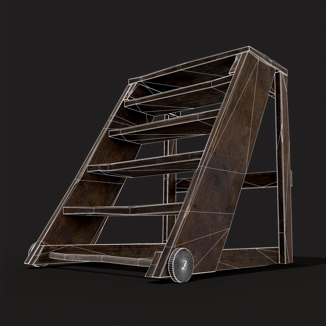 Medieval Five Step Ladder with Wheels model https://p.turbosquid.com/ts-thumb/xA/WR2UwJ/9O/8/png/1657733581/1920x1080/fit_q87/246d282af06fbb406a40e8b2cf23d8387ec6a512/8.jpg