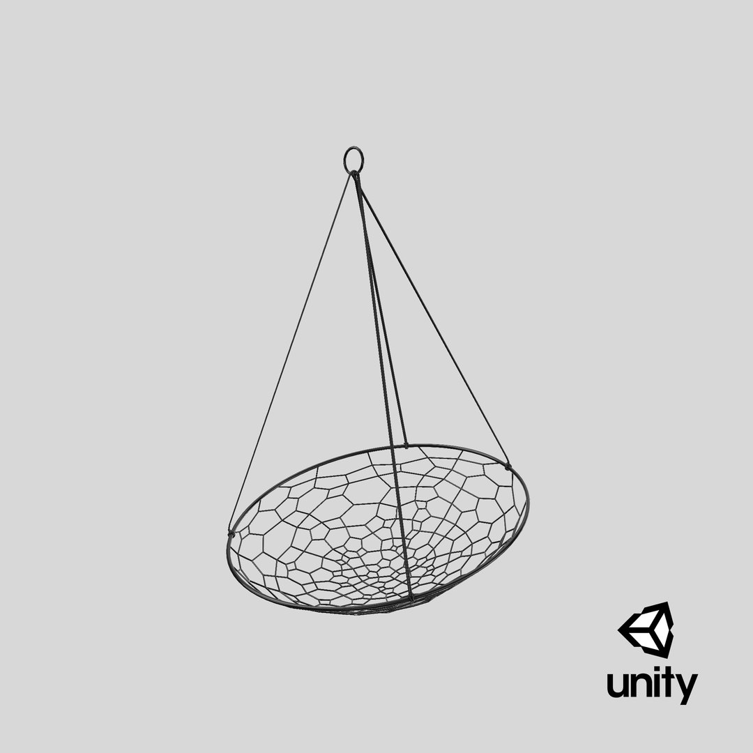 Hanging Oval Black Model - TurboSquid 1392948
