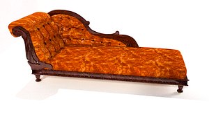3d antique couch
