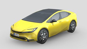 3D Toyota Prius 2023