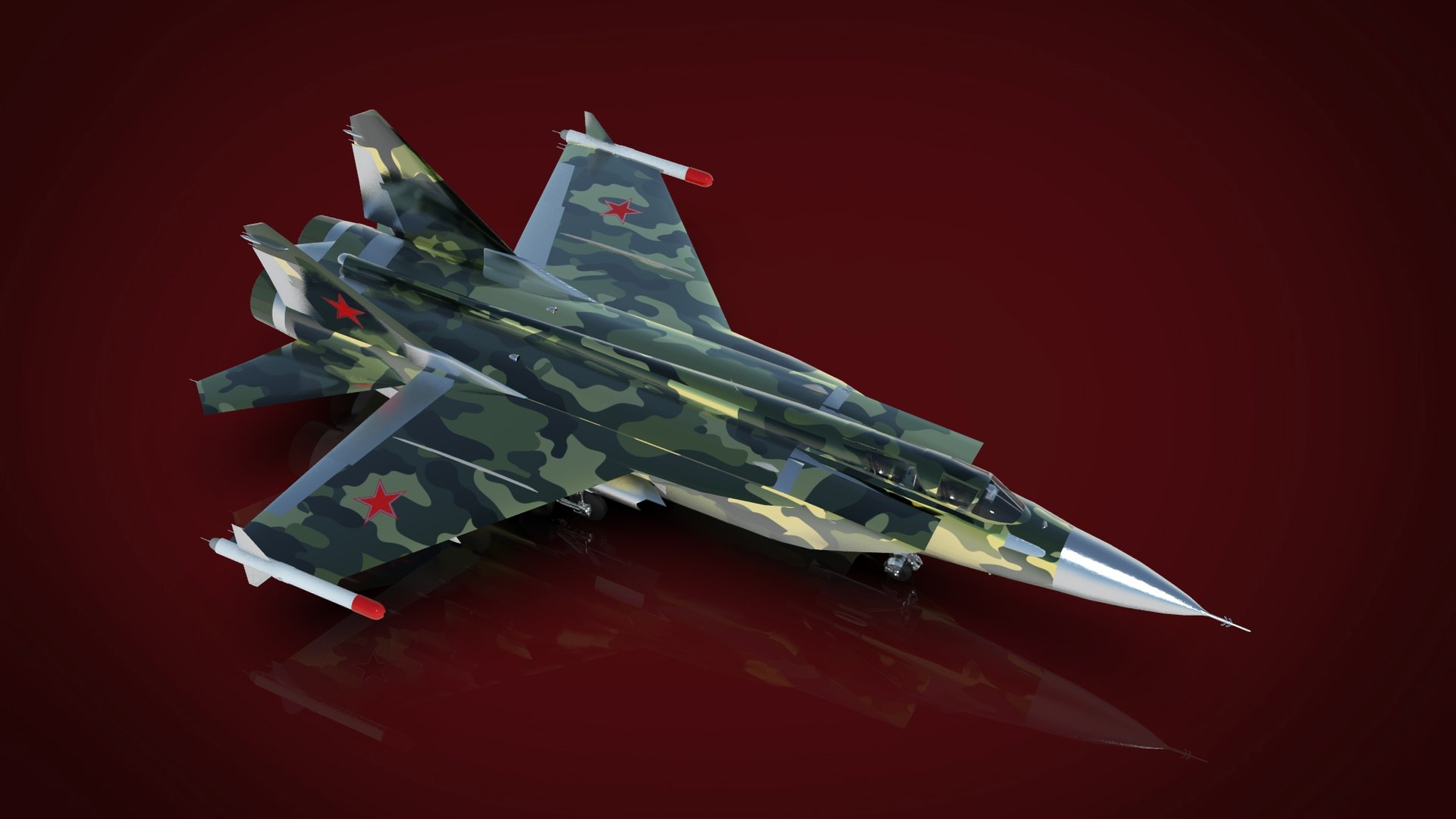 3D Model Jet Fighter Aircraft - TurboSquid 1625505