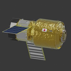3D model HTV-X Spacecraft