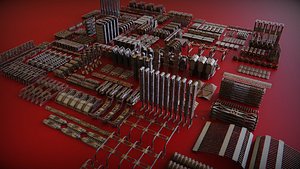 3D fi array kitbash set