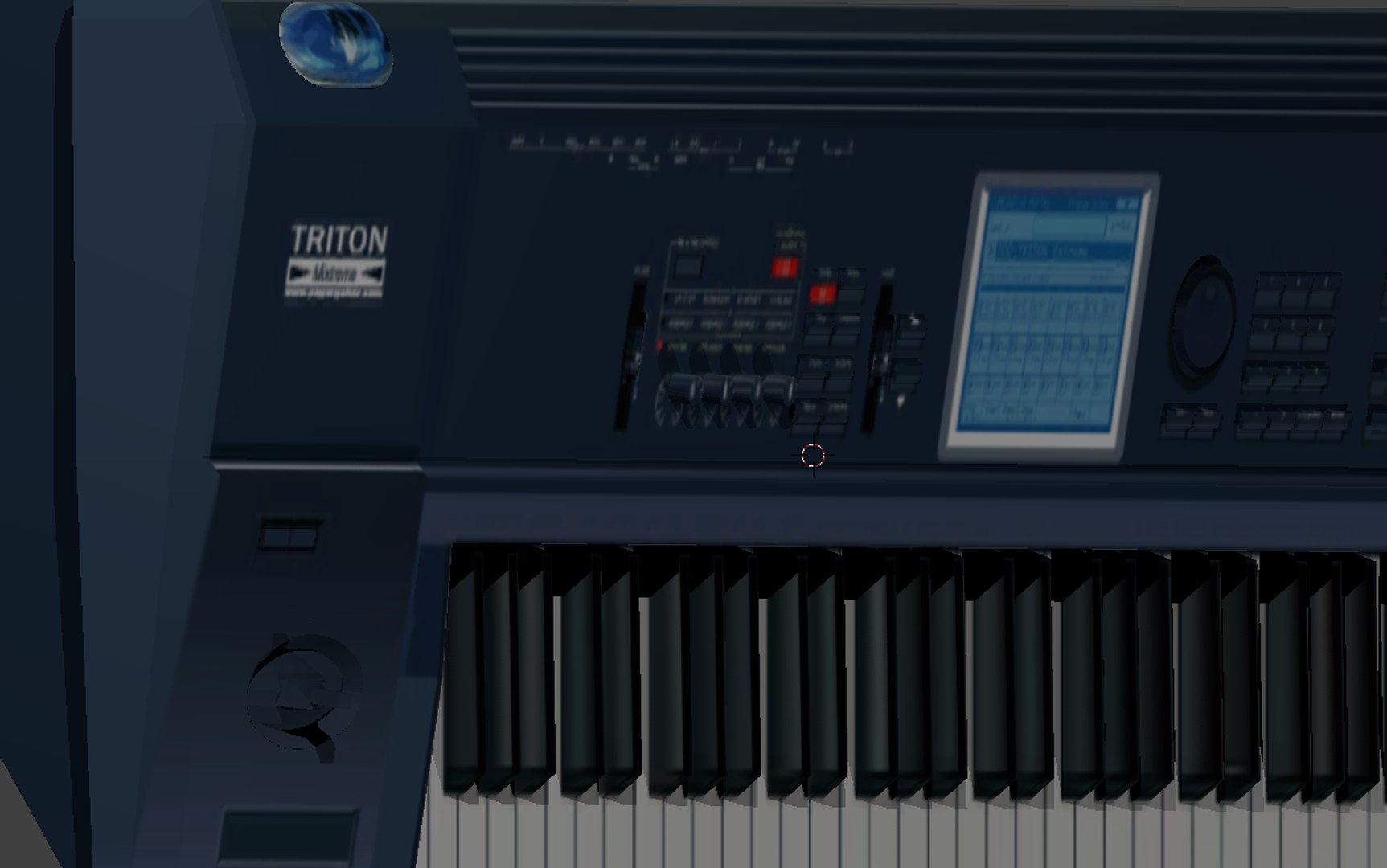 Korg Triton Extreme 76-key 3D - TurboSquid 1294616