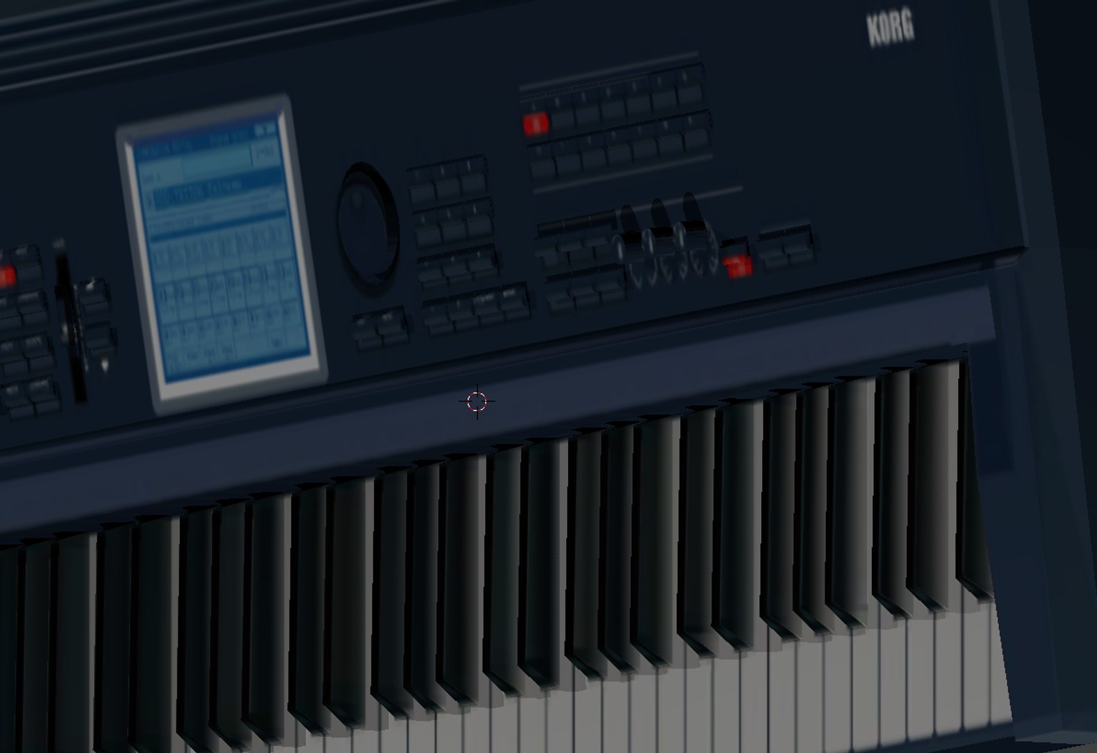 Korg Triton Extreme 76-key 3D - TurboSquid 1294616