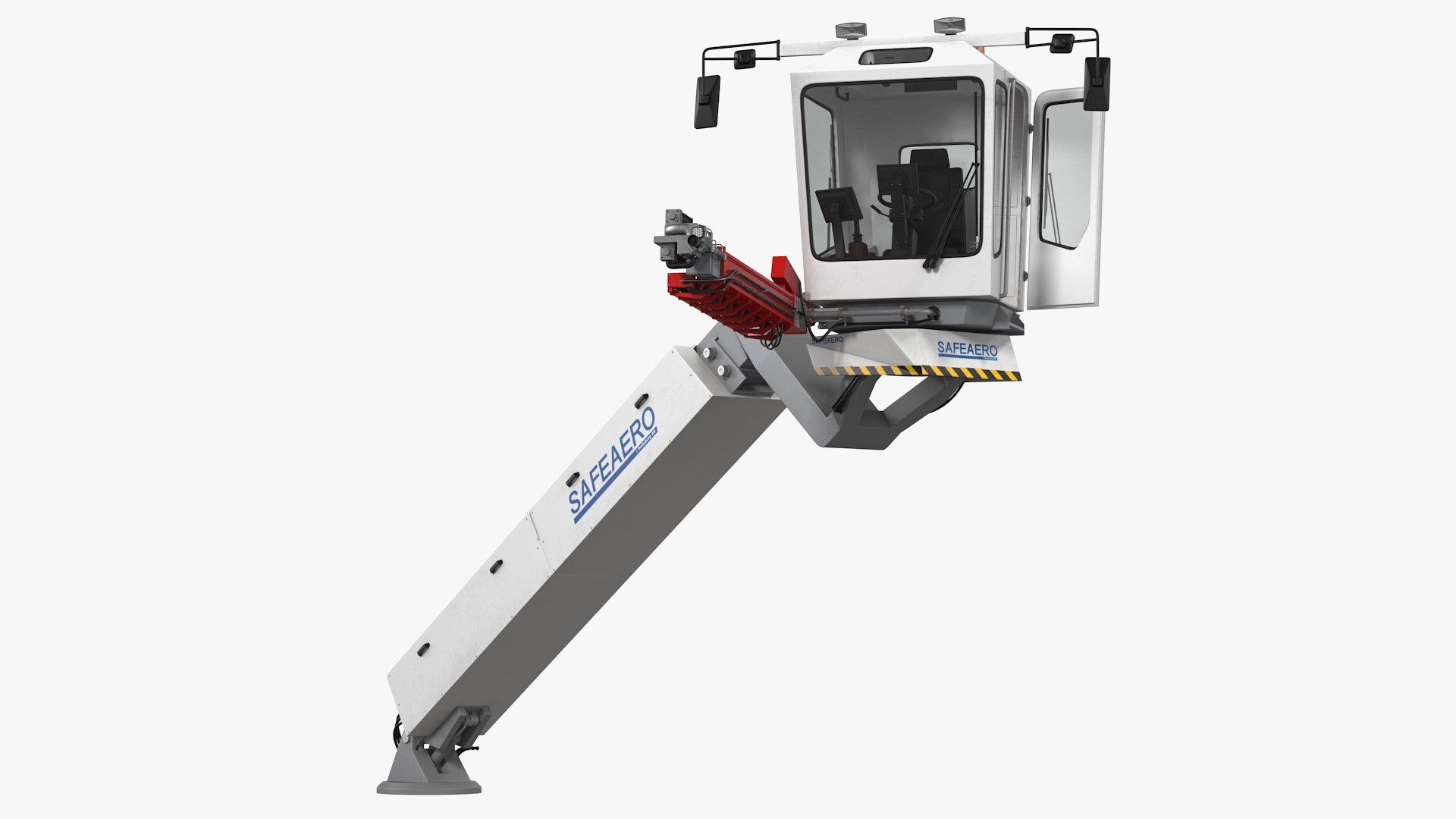 Telescopic Deicer Rigged 3D model preview