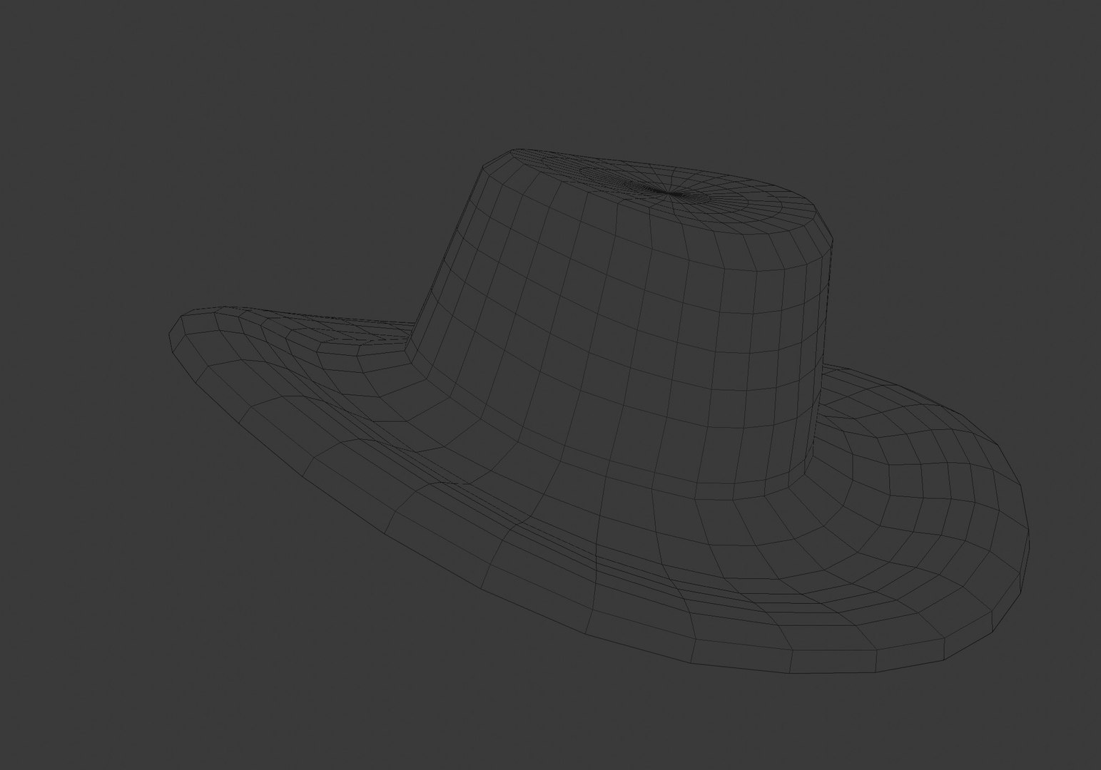 3D black hat model - TurboSquid 1892257