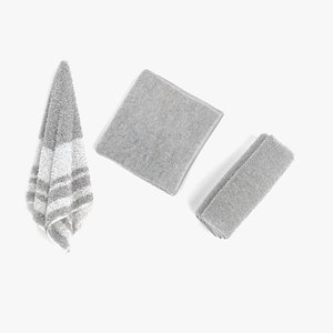towels pbr hanged 3D model