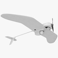 Micro Air Vehicle Wasp AE 3D Model