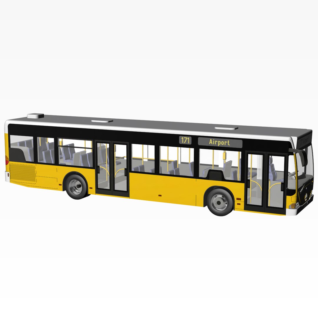 Citaro 2 Door 3d Model