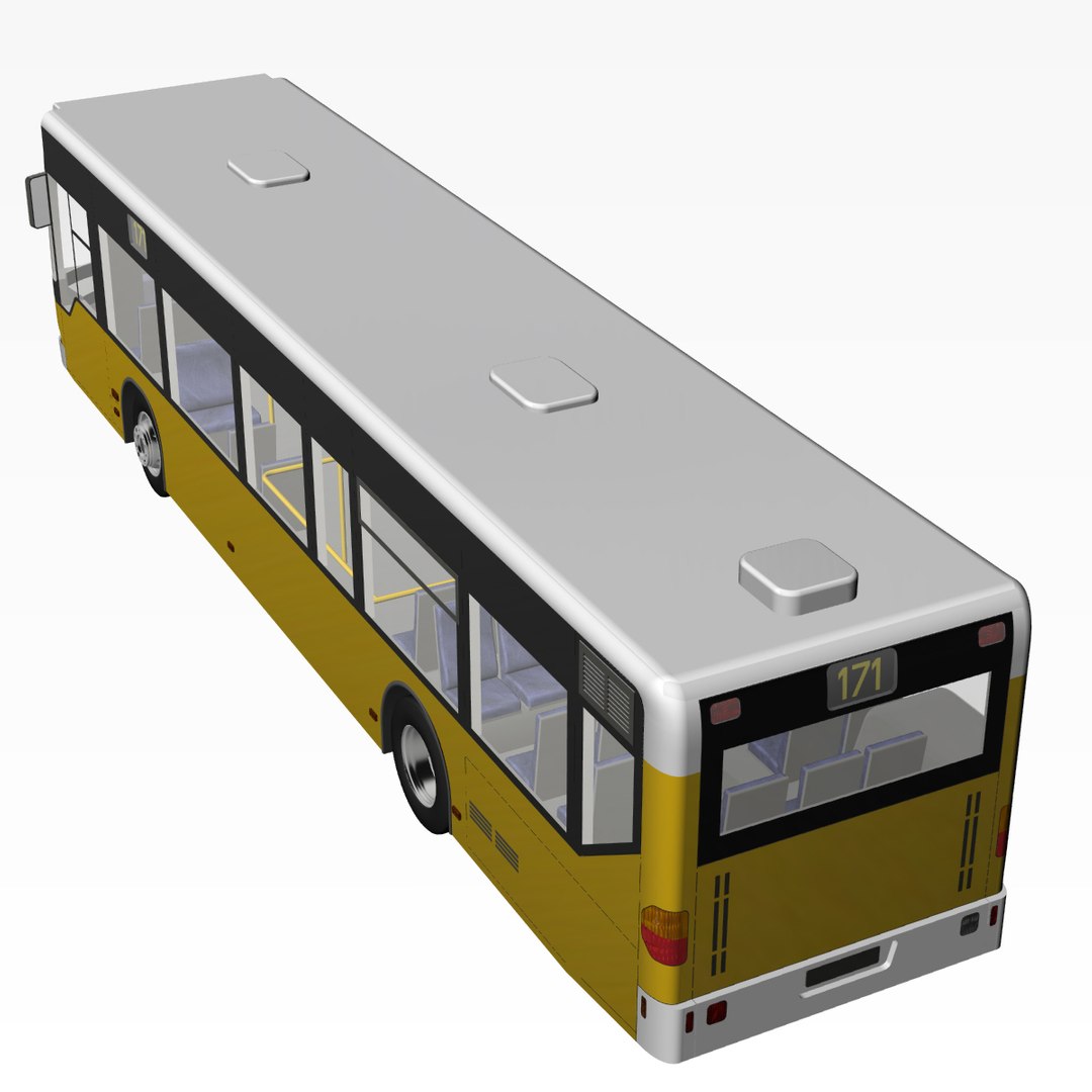 Citaro 2 Door 3d Model