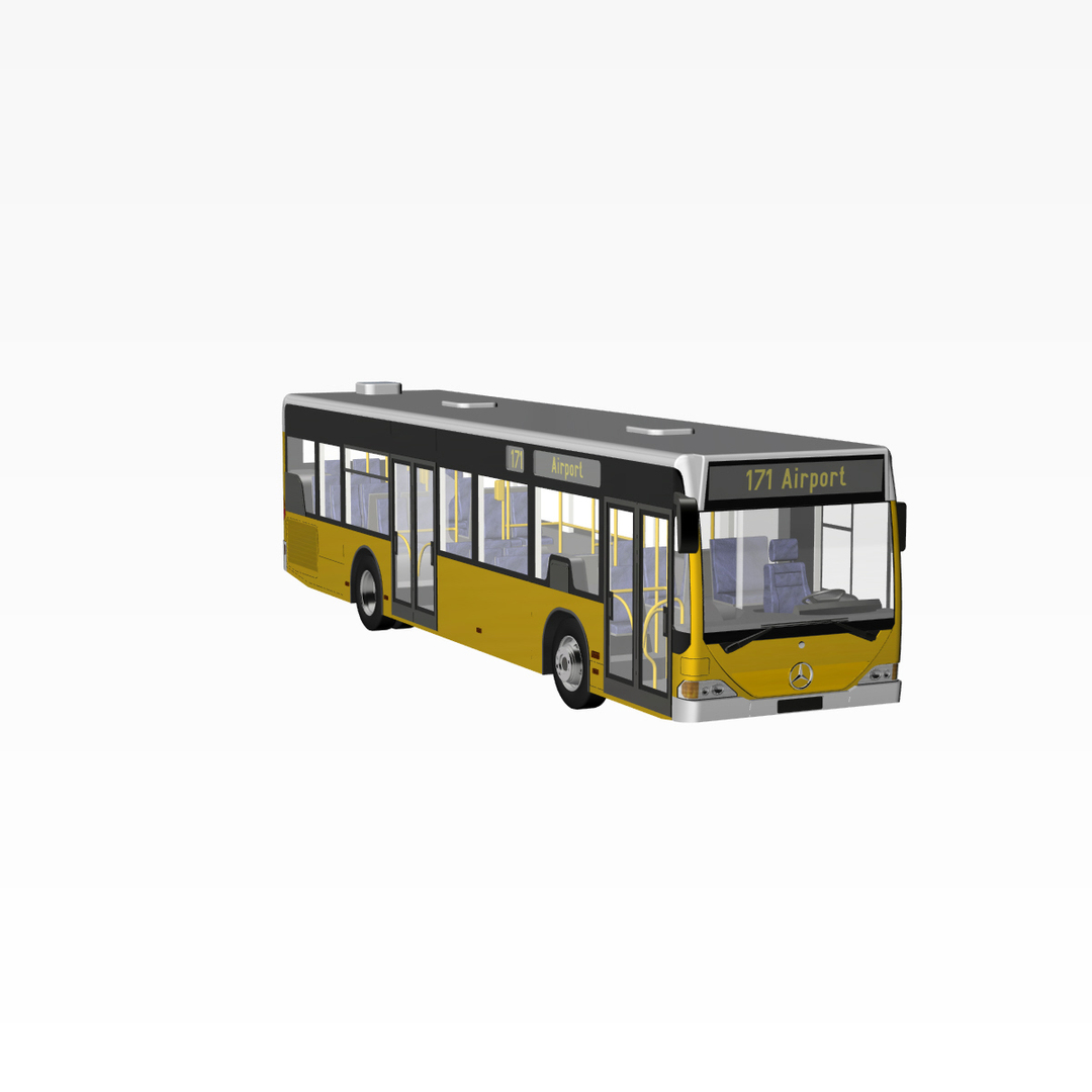 Citaro 2 Door 3d Model