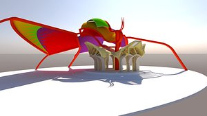 building icon 3D model