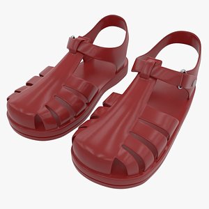 3D model Jelly Shoes Children Sandals