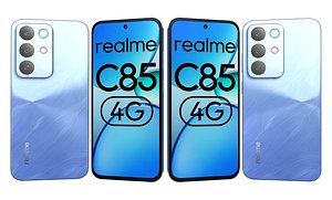 3D model Realme C85 4G Blue