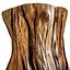 Rustic Wooden side table tree stump Coffee Side Table Sculptural 3D model