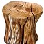 Rustic Wooden side table tree stump Coffee Side Table Sculptural 3D model
