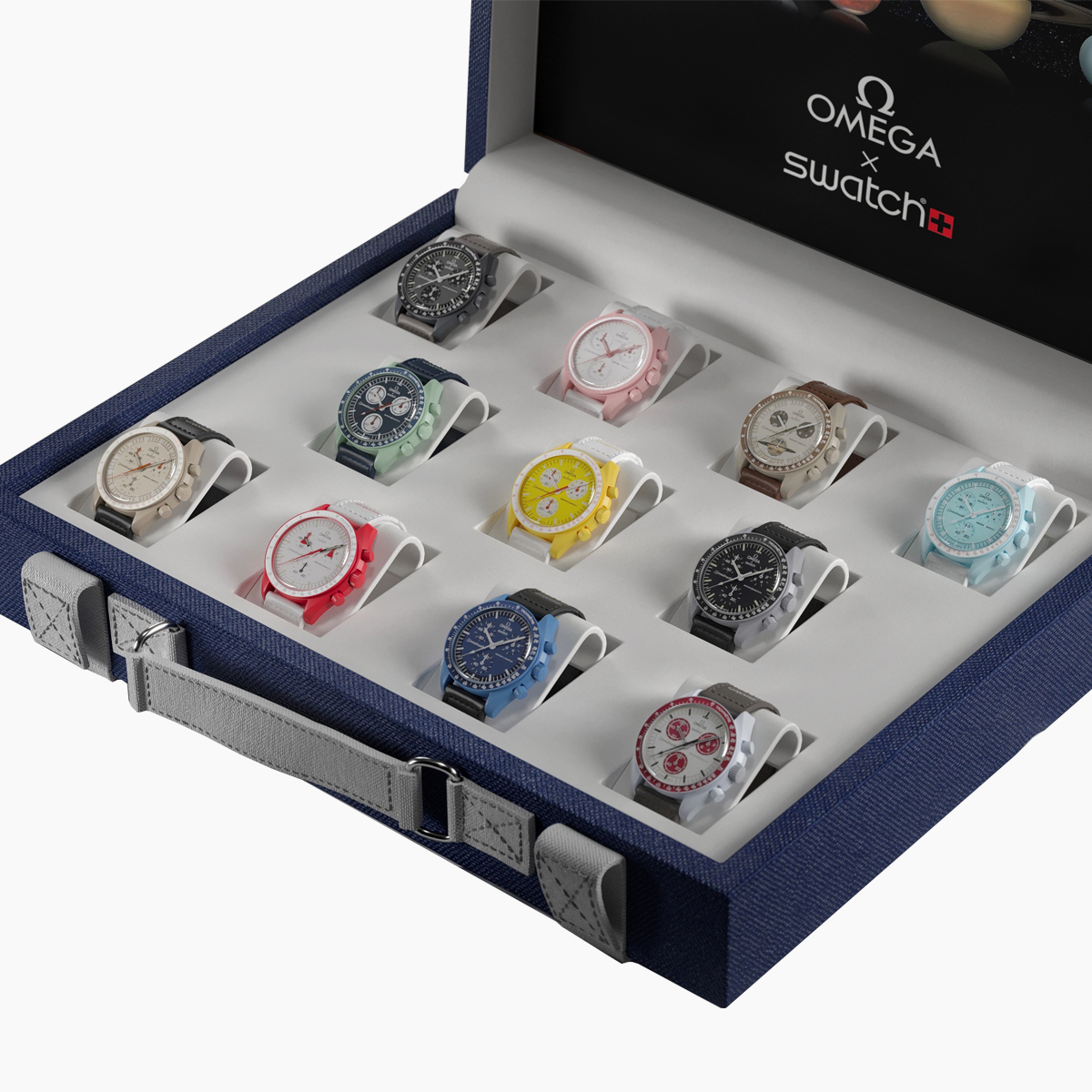 Swatch X Omega MoonSwatch Full collection Briefcase 3D model https://p.turbosquid.com/ts-thumb/xB/Mdg5lL/qV/1200/jpg/1650916518/1920x1080/fit_q87/29c3aebc884fd093b1cd3508e4412c691c8ca1fe/1200.jpg