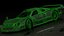 mercedes-benz clk-gtr 1997 3d model