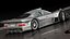 mercedes-benz clk-gtr 1997 3d model