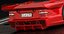 mercedes-benz clk-gtr 1997 3d model