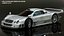 mercedes-benz clk-gtr 1997 3d model