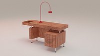 vintage desk table retro classic