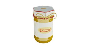 jar of honey 3D model