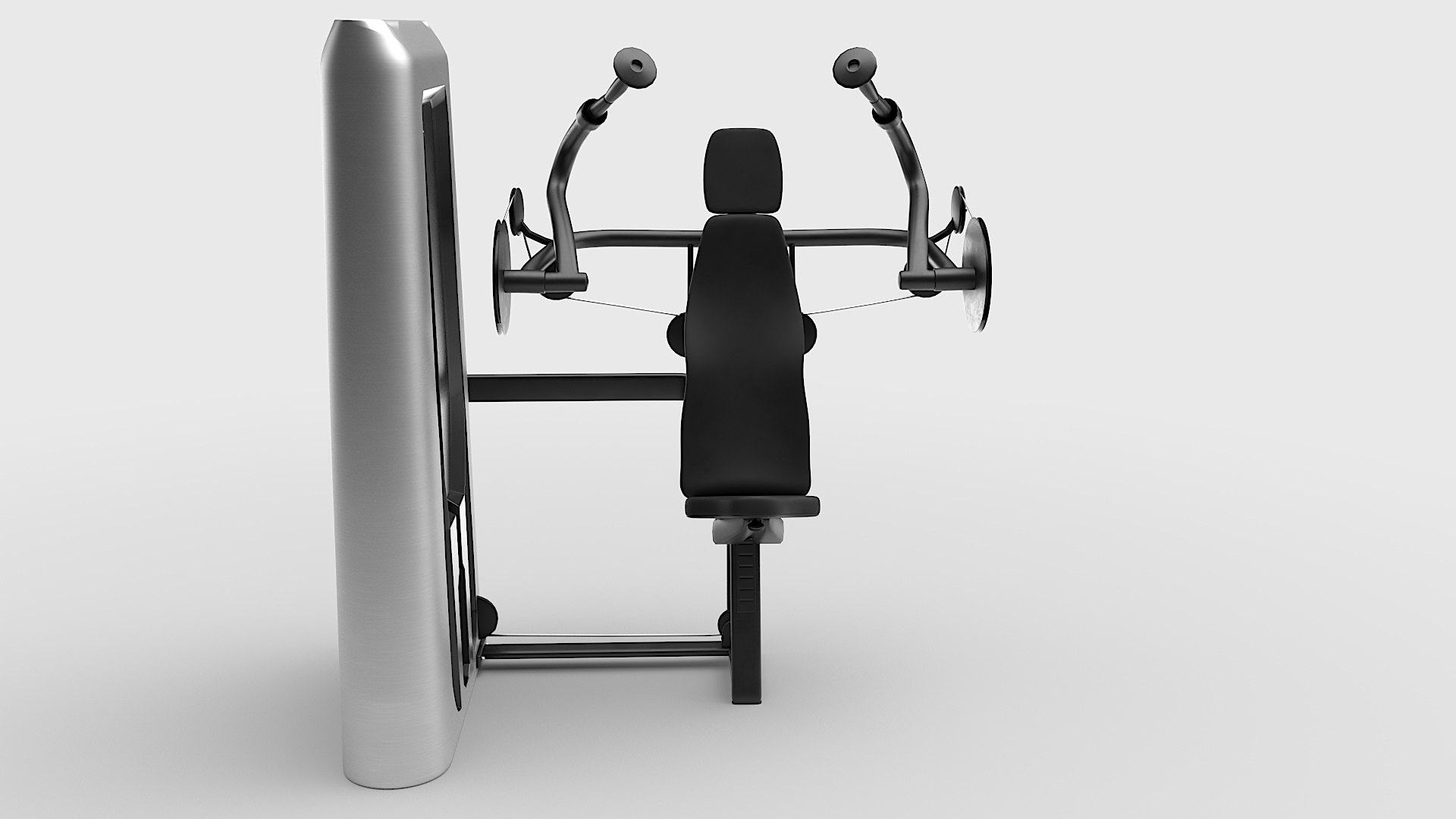 Generic Arm Extension Gym Machine 3D Model TurboSquid 2088435