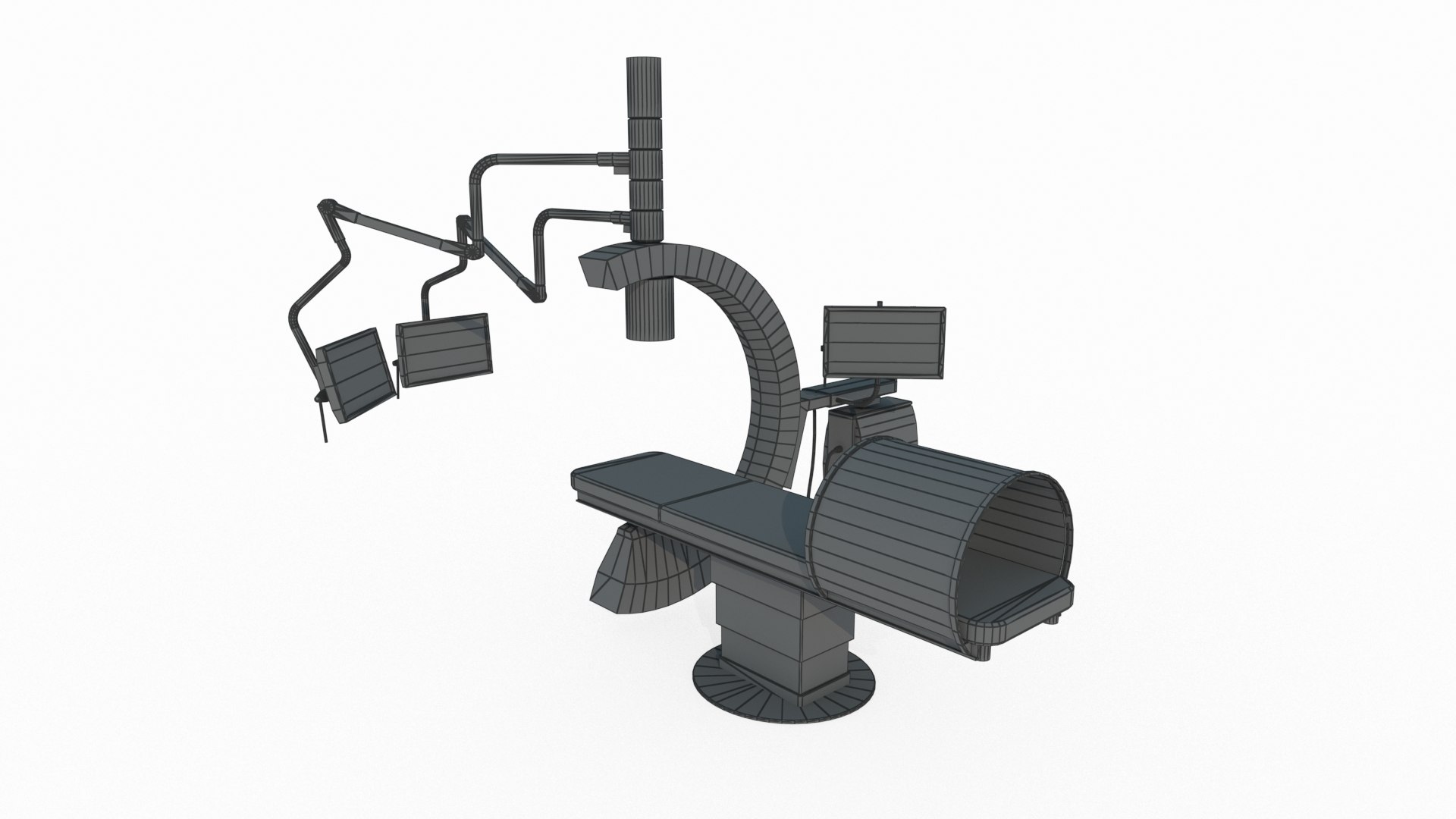 Future Sci-fi Operating Table 3D - TurboSquid 2276241