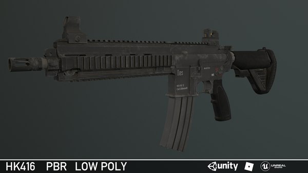 Hk hk416 416 3D - TurboSquid 1651119