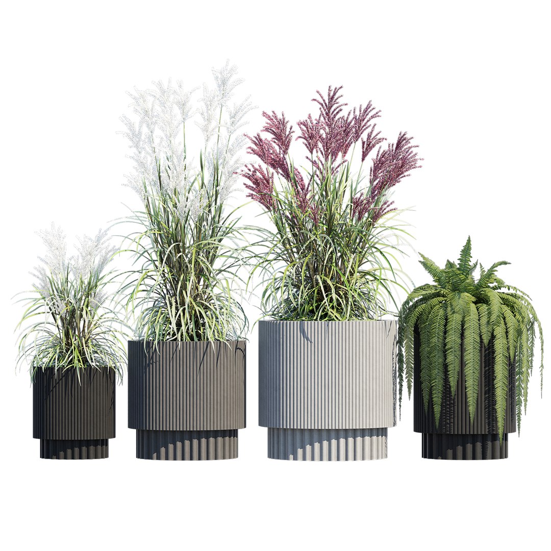 Fluted 3D - TurboSquid 2033825