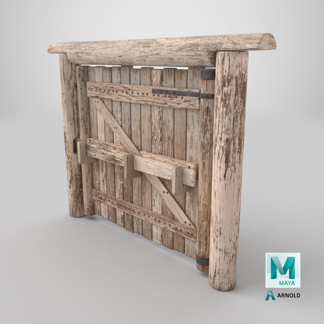 Medieval Logs Gate model https://p.turbosquid.com/ts-thumb/xB/fk3g4M/J3/stemcell_maya_arnold_render/png/1739953649/1920x1080/fit_q87/948d21bdab0b9fb128b999dfca57a437cdf03f0a/stemcell_maya_arnold_render.jpg