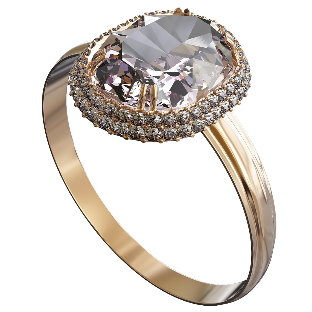 3D Model Jewelry Rings 3dpr 003 - TurboSquid 1343465