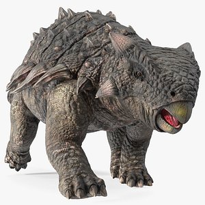 Alkylosaurus of Tropical Habitat Rigged