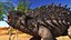 Alkylosaurus of Tropical Habitat Rigged 3D
