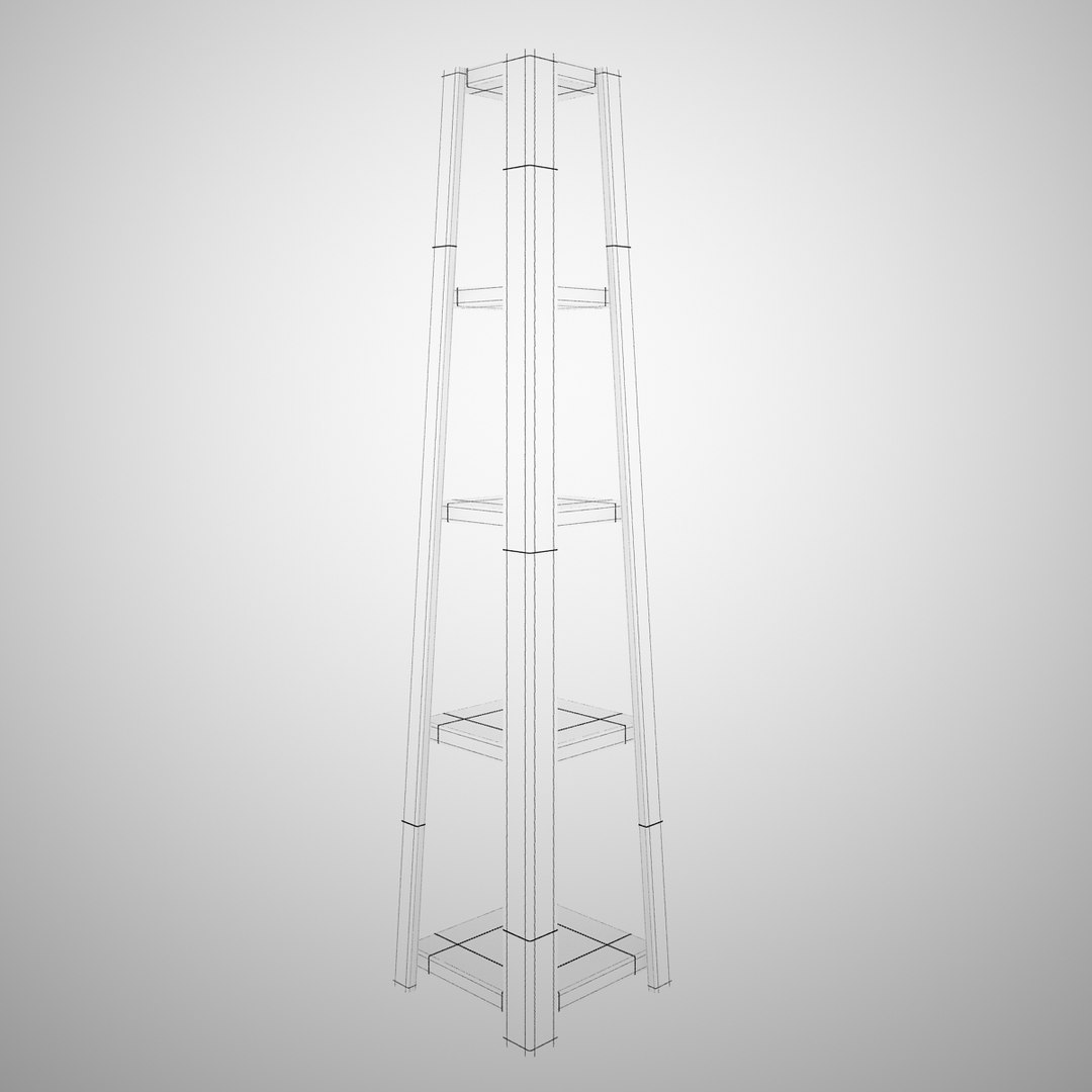 Corner Shelves Designed Model TurboSquid 1281812   8 