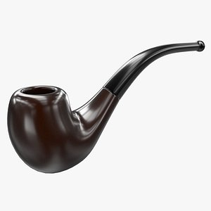 3d smoking pipe model