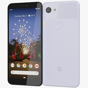 3D model google pixel 3a