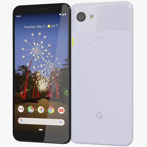 3D model google pixel 3a