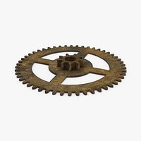 Clock Gears 02 Dirty - Gear 4 Dirty
