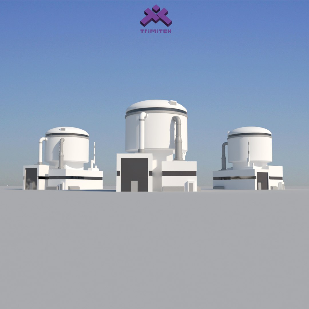 3D Industrial Building 07 - Low-poly Processing Unit - TurboSquid 2184214