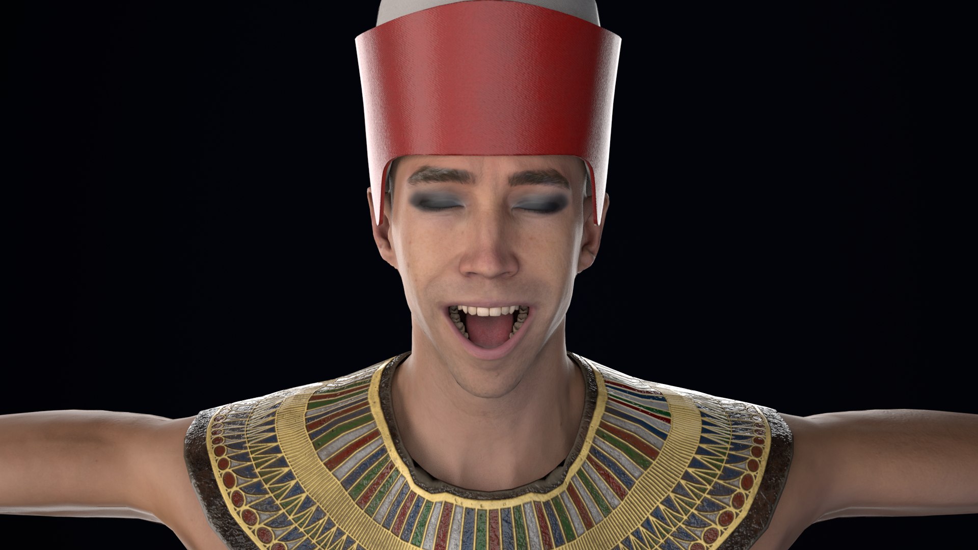 3D Pharaoh https://p.turbosquid.com/ts-thumb/xB/sDerUf/r7/6/png/1719992666/1920x1080/fit_q87/7c27a9c82a56ca0a8a122e10b92b883f40520794/6.jpg