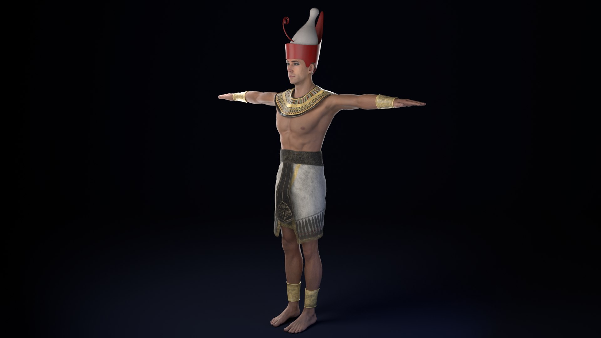 3D Pharaoh https://p.turbosquid.com/ts-thumb/xB/sDerUf/yB/2/png/1719992661/1920x1080/fit_q87/92c985acc4540a29890eeaf8fb31012febb01c21/2.jpg