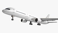 Boeing 757-200 Generic White