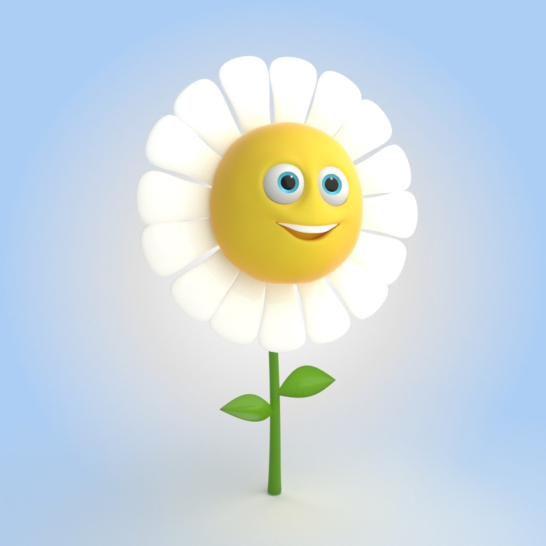 3D Daisy flower - TurboSquid 2146701