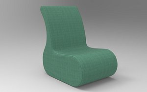 Hokyu Armchair 3D model