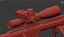 rifle sniper 3D model