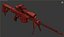 rifle sniper 3D model