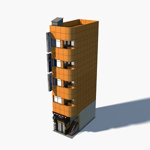 3D model japanese building 0004